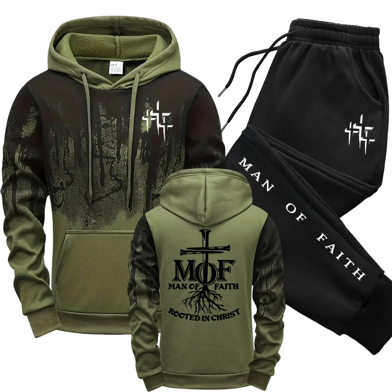 Men'S Fashion Hoodie - Conjunto Deportivo para Hombre Man of