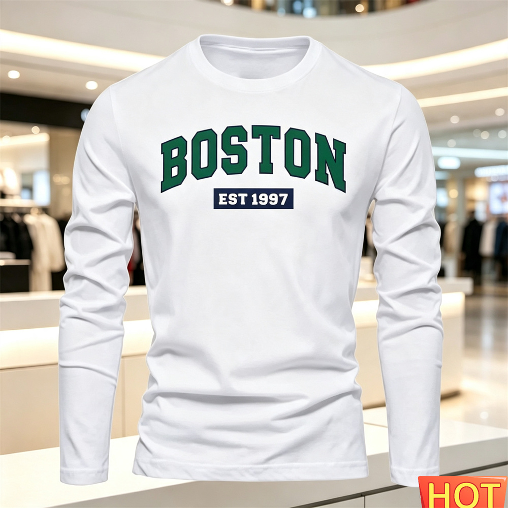 Men'S Fashion For Summer - Camiseta de manga larga para hombre,