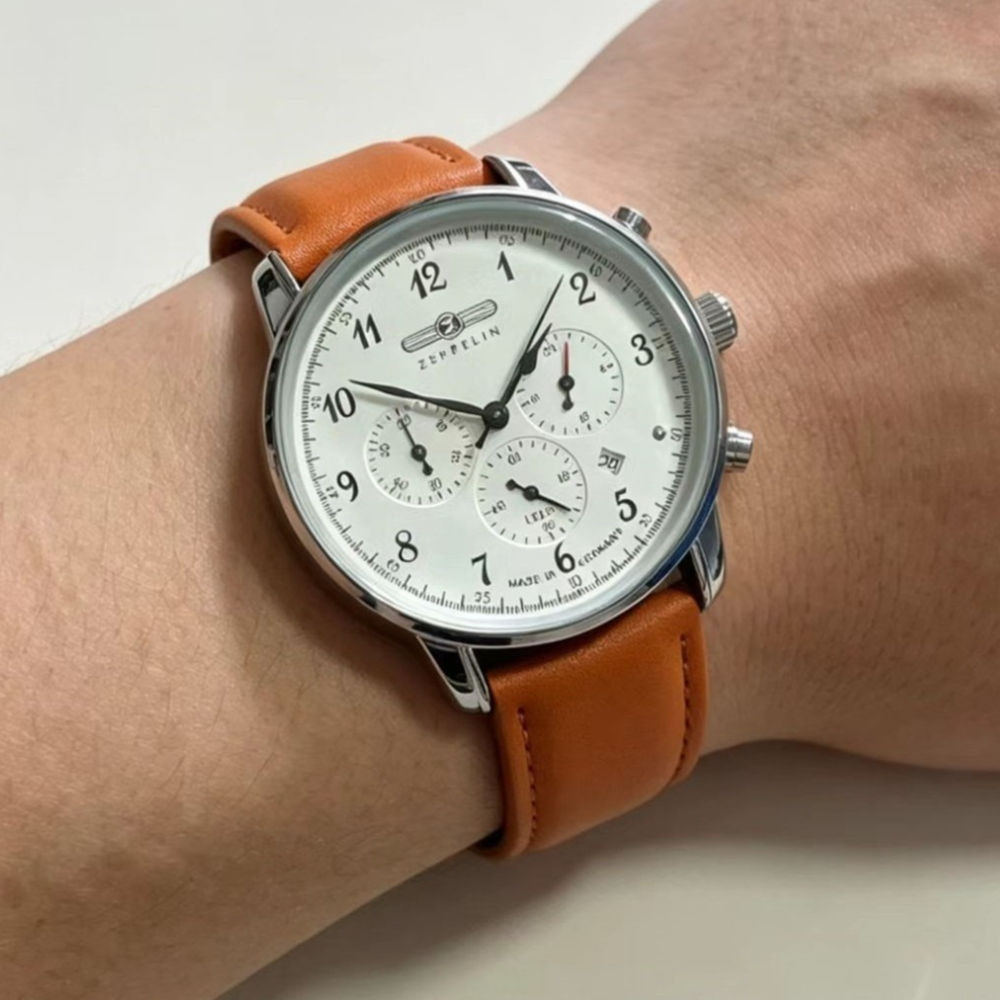 Mens Fashion Trend 2026 - Reloj de Cuarzo Zeppelin para Hombre,