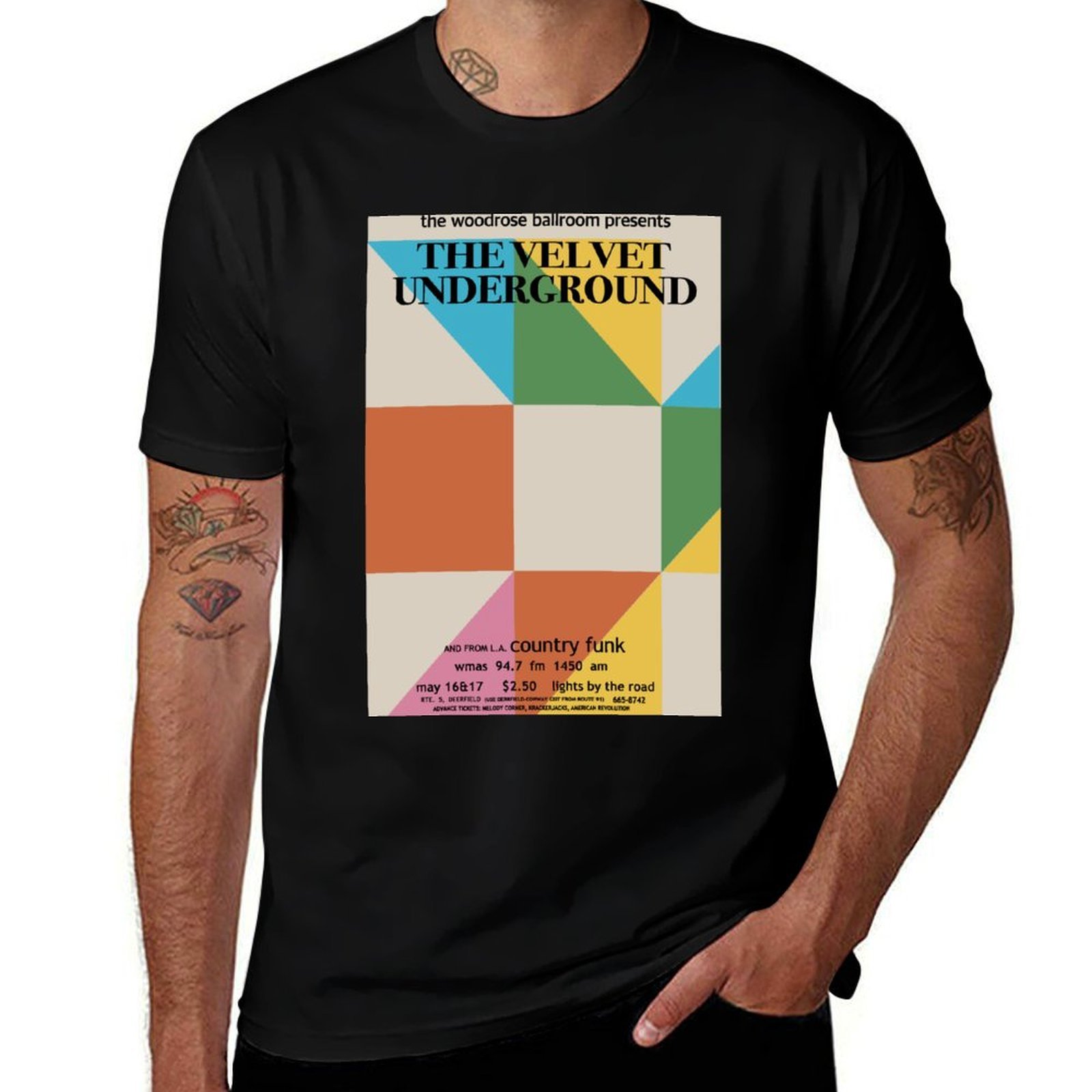 Men'S Fashion 1960S - Camiseta Velvet Underground Vintage de los