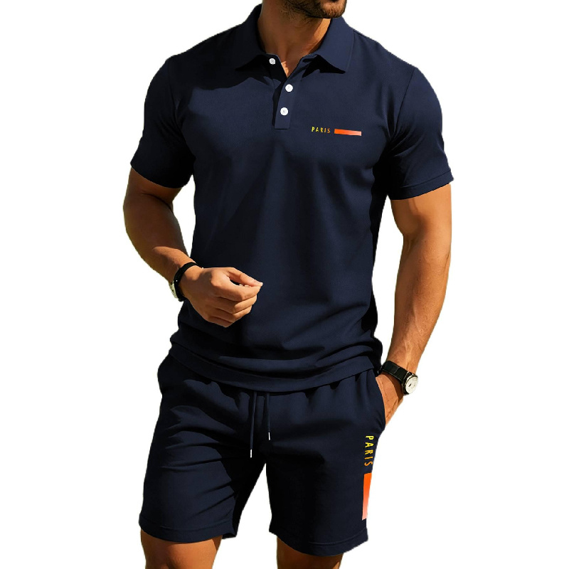 Paris Men'S Fashion - Polo de Verano de Alta Gama