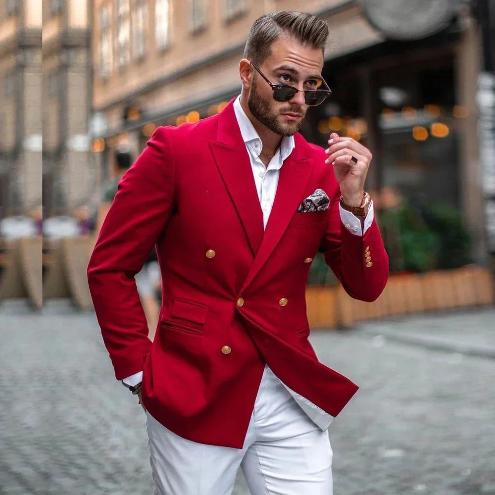 Mens Fashion Blazer - Traje de Hombre a la Moda,