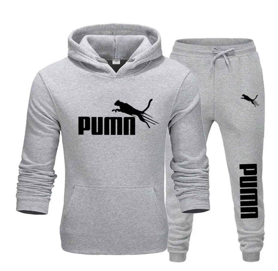 Men'S Fashion Hoodie - Conjunto de Dos Piezas de Sudadera