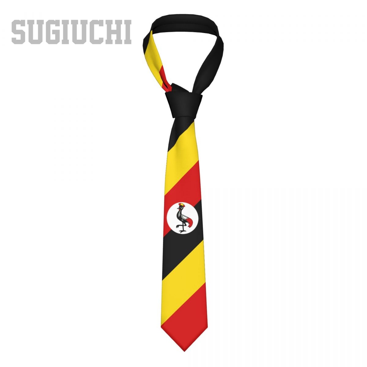 Men Fashion Uganda - Corbatas con emblema de la bandera