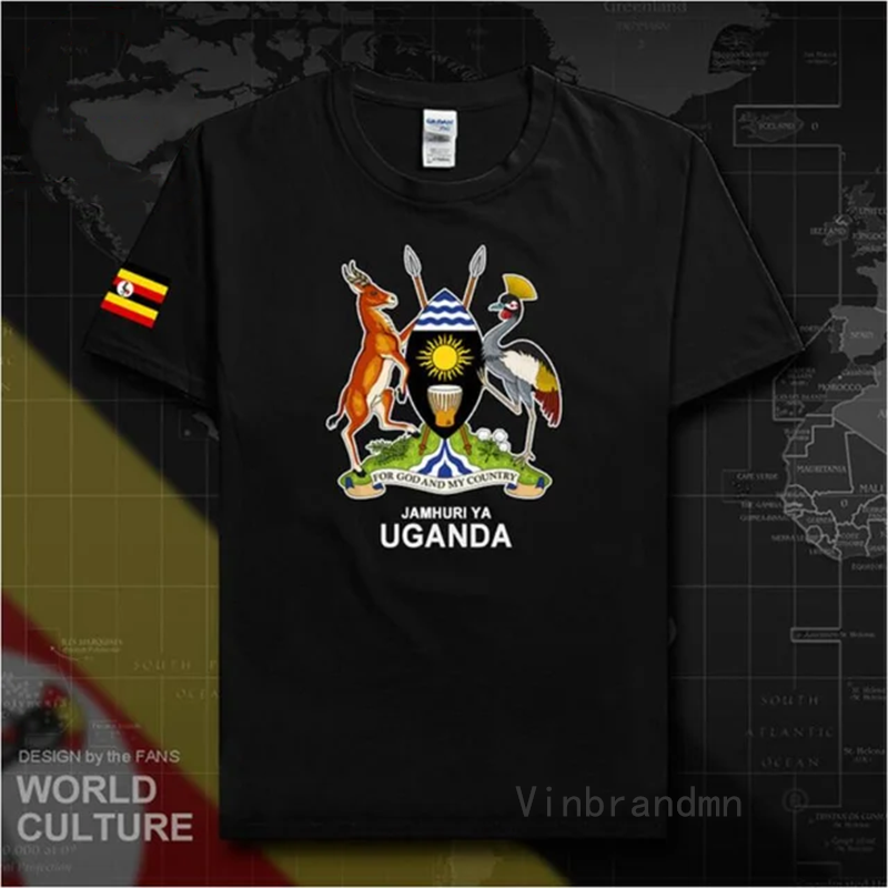 Men Fashion Uganda - Camiseta de hombre Uganda Ugandan, camisetas