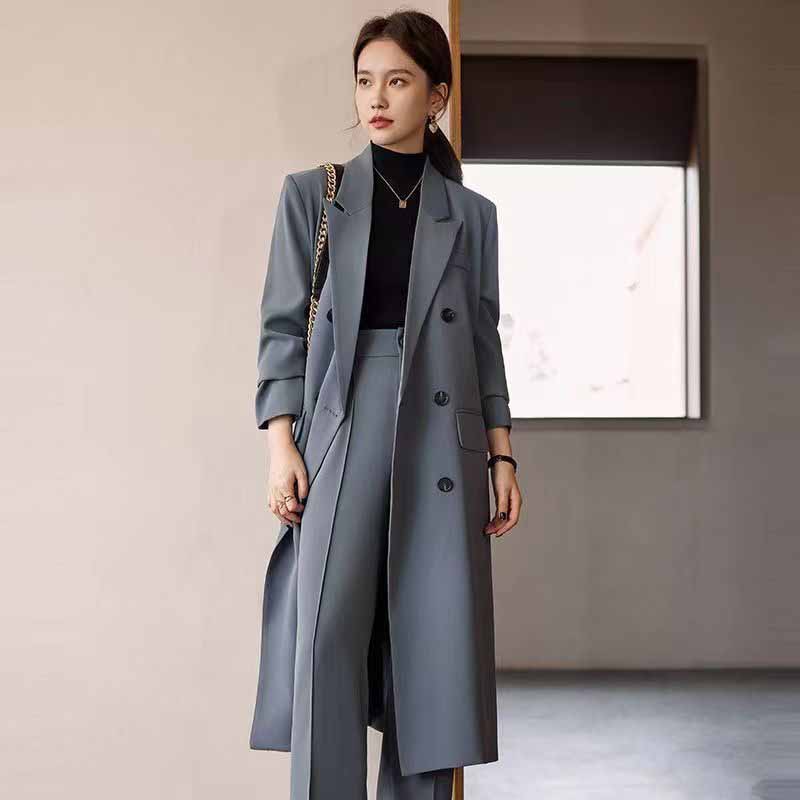 FANAN-gabardina larga elegante - Mens Fashion Blazer reseña y precio