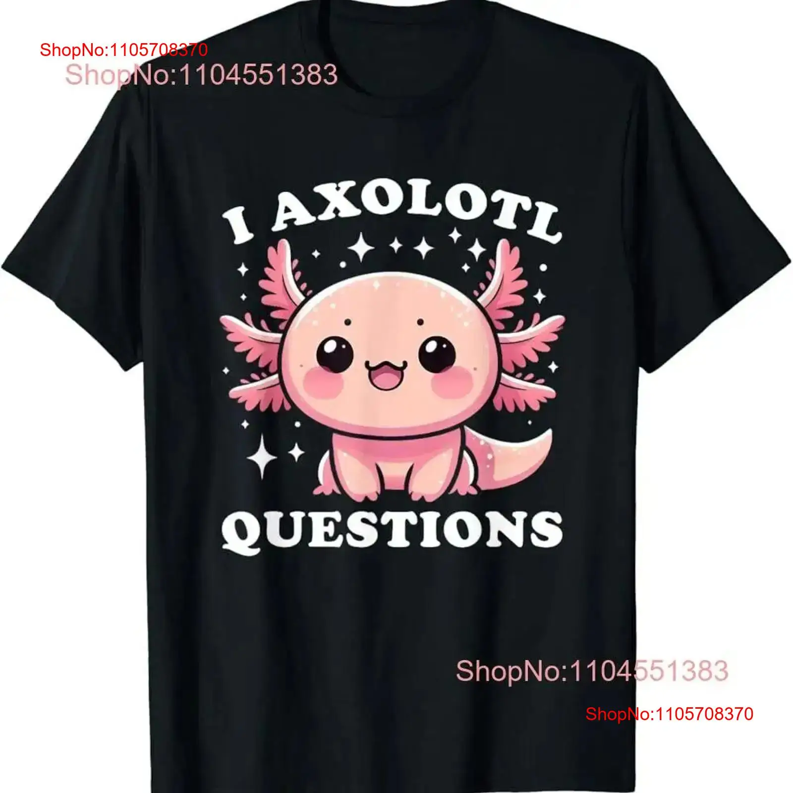 Camiseta I Axolotl Questions,  - Men'S Fashion Questions reseña y precio