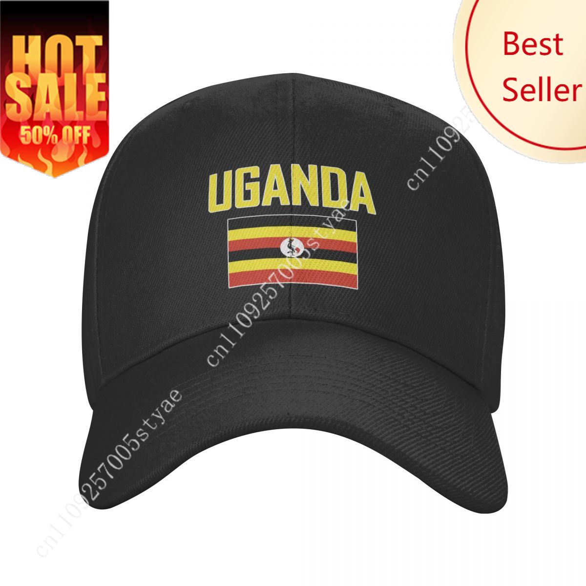 Sombrero con bandera de UGANDA - Men Fashion Uganda reseña y precio