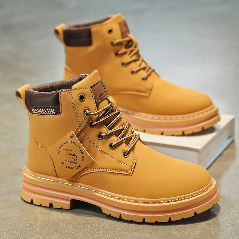 Botas altas clásicas para homb - Fashion Men'S Boots reseña y precio