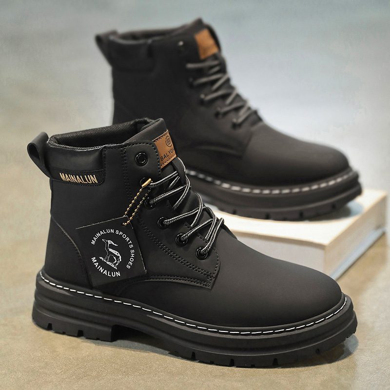 Botas altas clásicas para homb - Fashion Men'S Boots reseña y precio