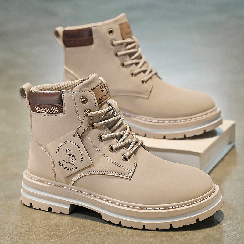 Botas altas clásicas para homb - Fashion Men'S Boots reseña y precio