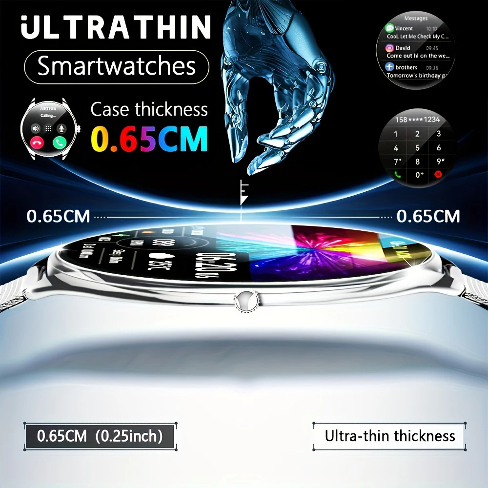 Reloj inteligente ultrafino pa - Men'S Fashion Week 2026 reseña y precio