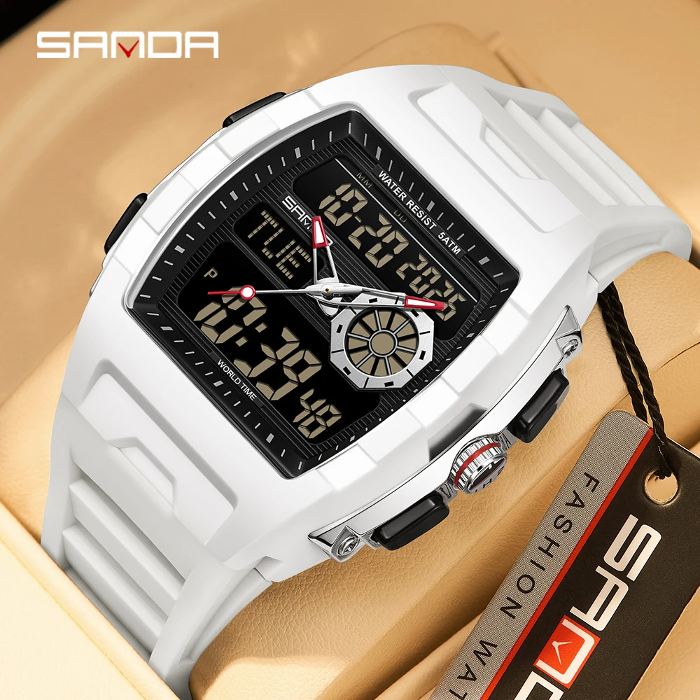 Reloj Electrónico SANDA 2026 p - Men'S Fashion Week 2026 reseña y precio