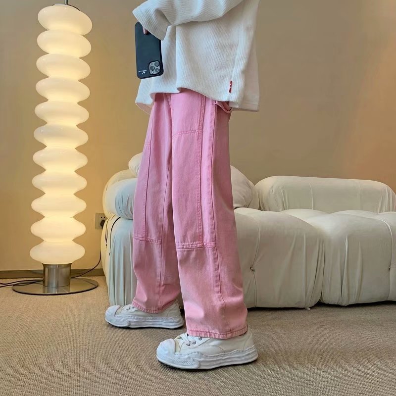 Pantalones Cargo Rosa Holgados - Men'S Fashion With Baggy Jeans reseña y precio
