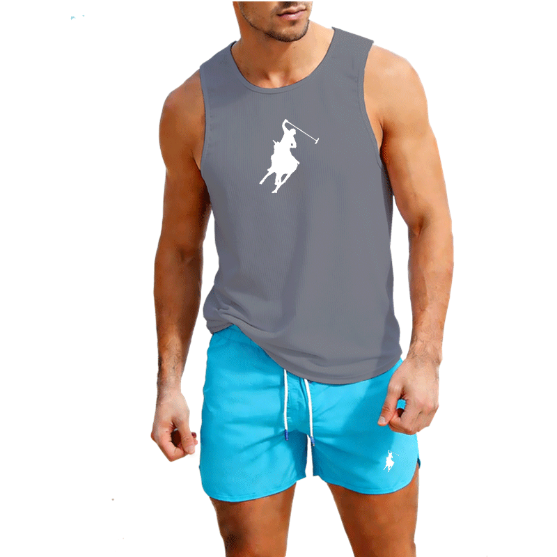 Conjunto de 2 piezas de chalec - Men'S Fashion For Summer reseña y precio