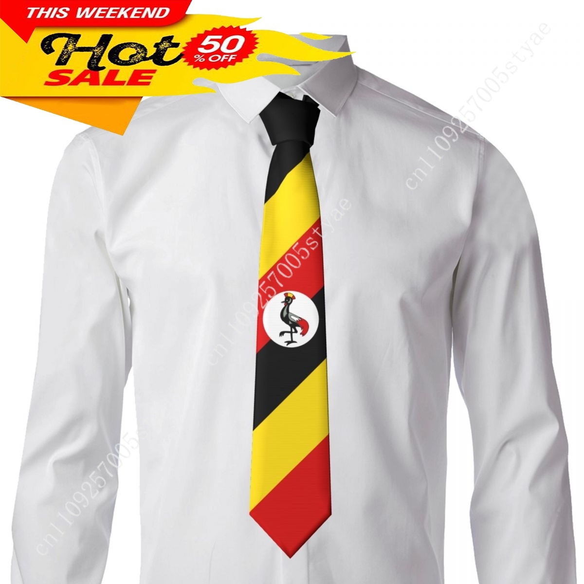 Corbata con Emblema de la Band - Men Fashion Uganda reseña y precio
