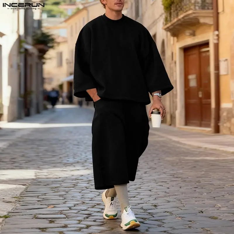 Conjuntos INCERUN para hombre, - Men'S Fashion Hoodie reseña y precio