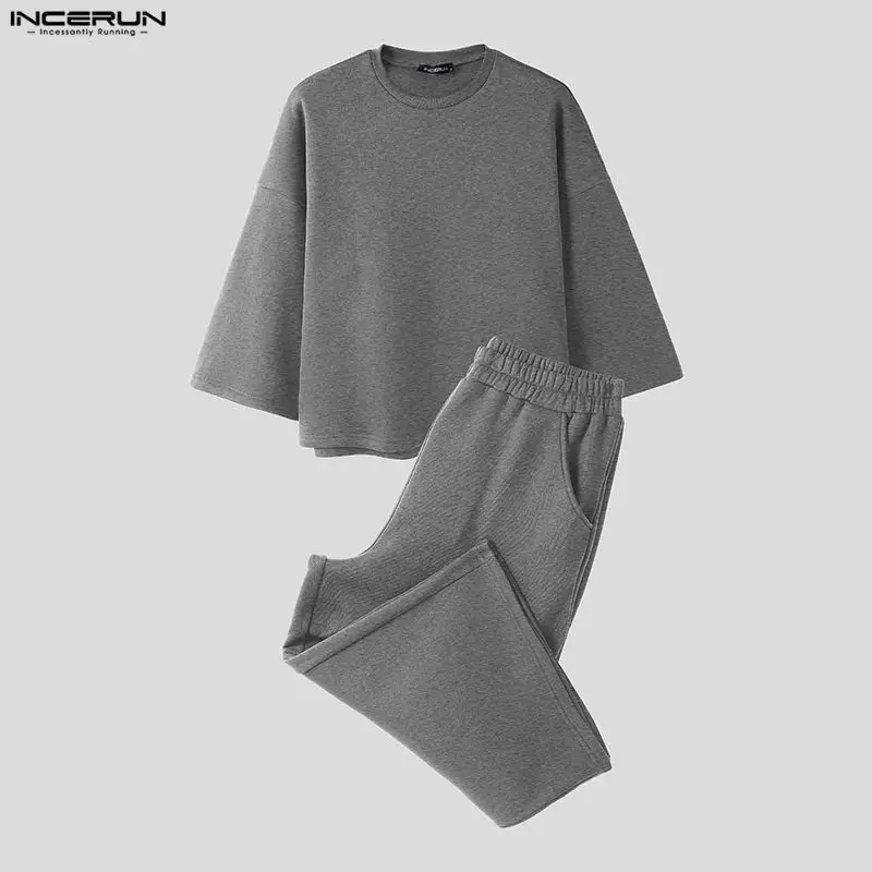 Conjuntos INCERUN para hombre, - Men'S Fashion Hoodie reseña y precio