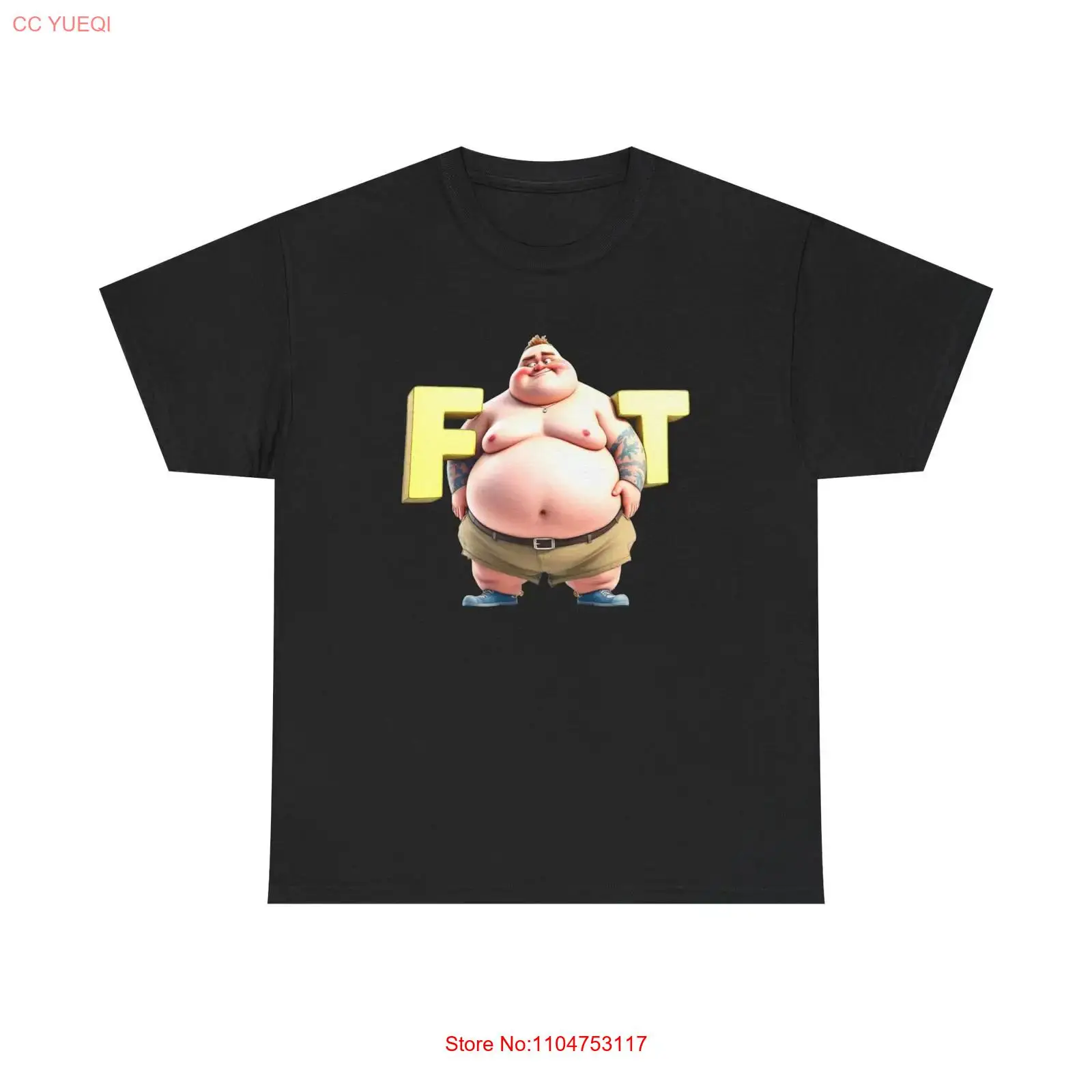Camiseta divertida para hombre - Men'S Fashion For Fat Guys reseña y precio