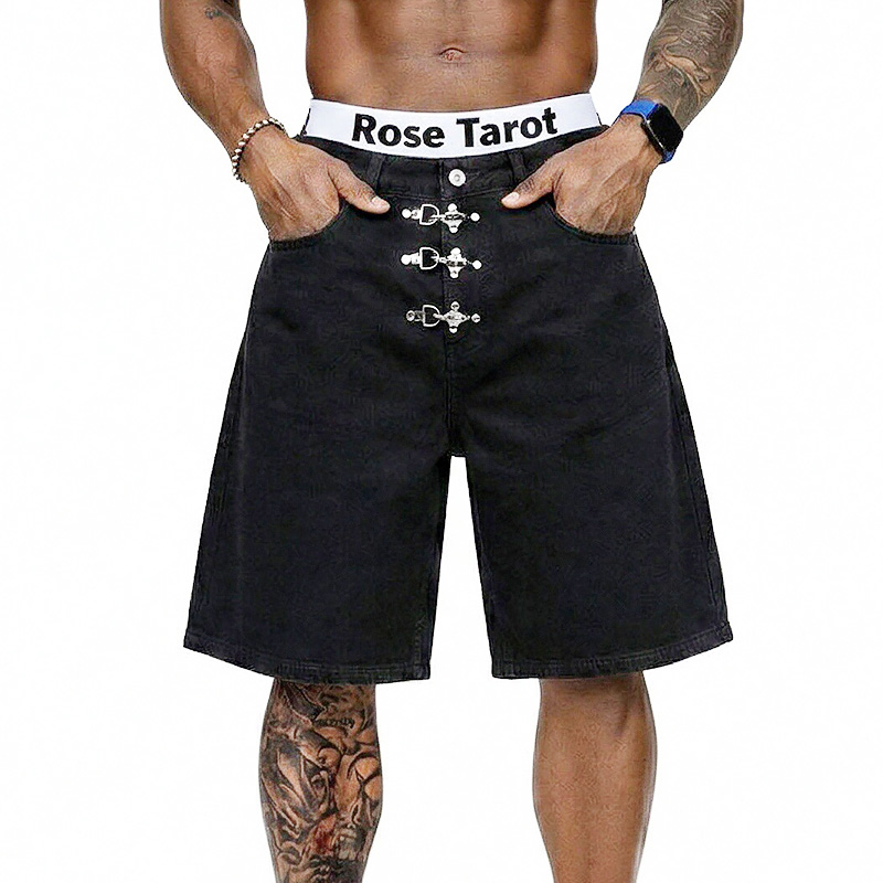 Pantalones Cortos de Mezclilla - Men'S Fashion With Baggy Jeans reseña y precio