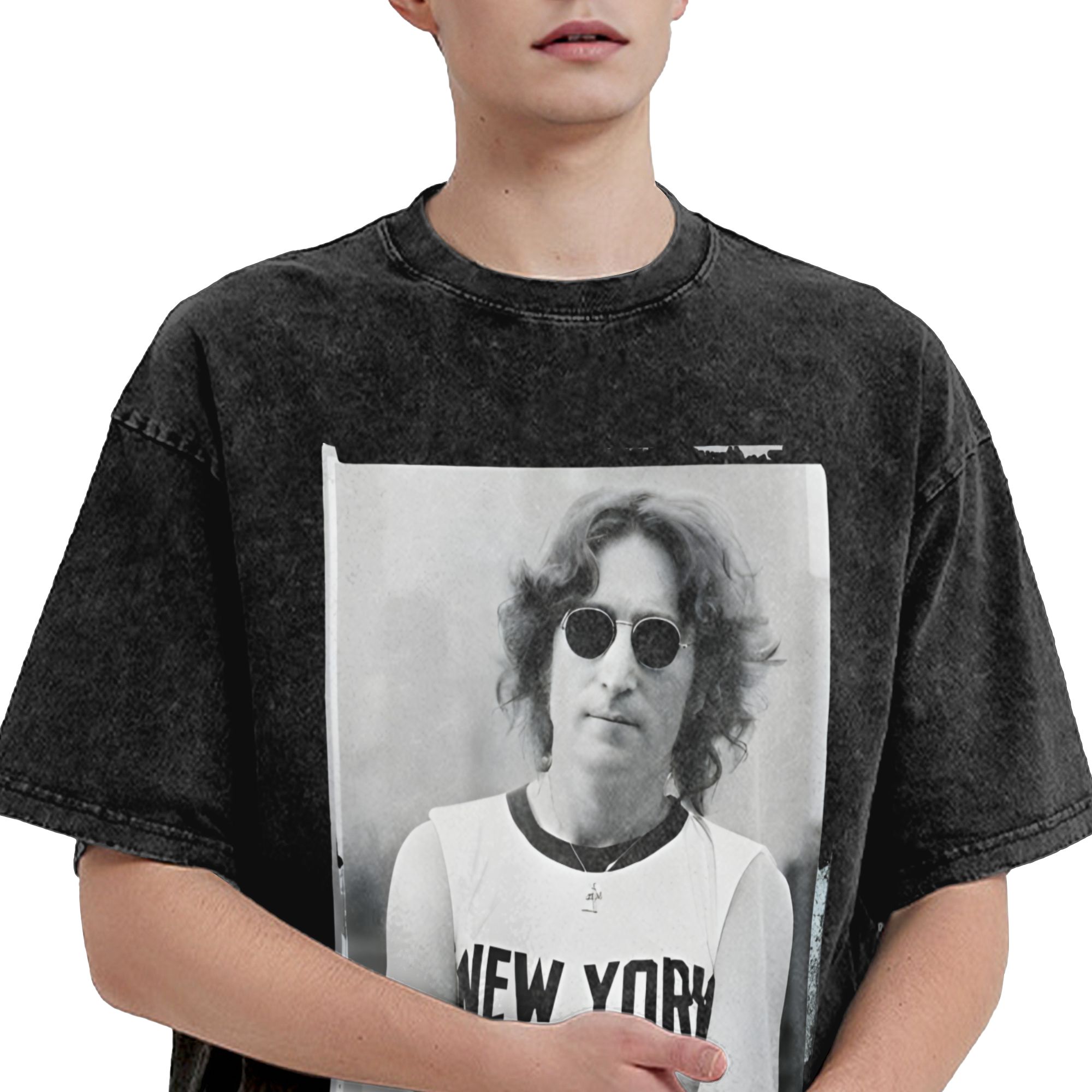 Camiseta Lavada Estilo Harajuk - York Men'S Fashion reseña y precio