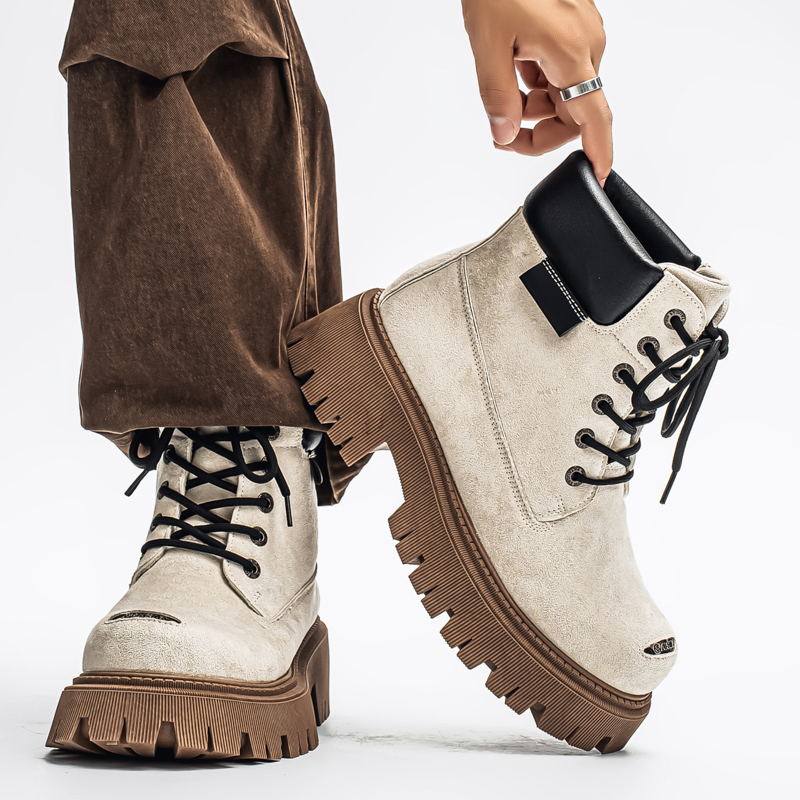 Botas Clásicas de Caña Alta pa - Fashion Men'S Boots reseña y precio