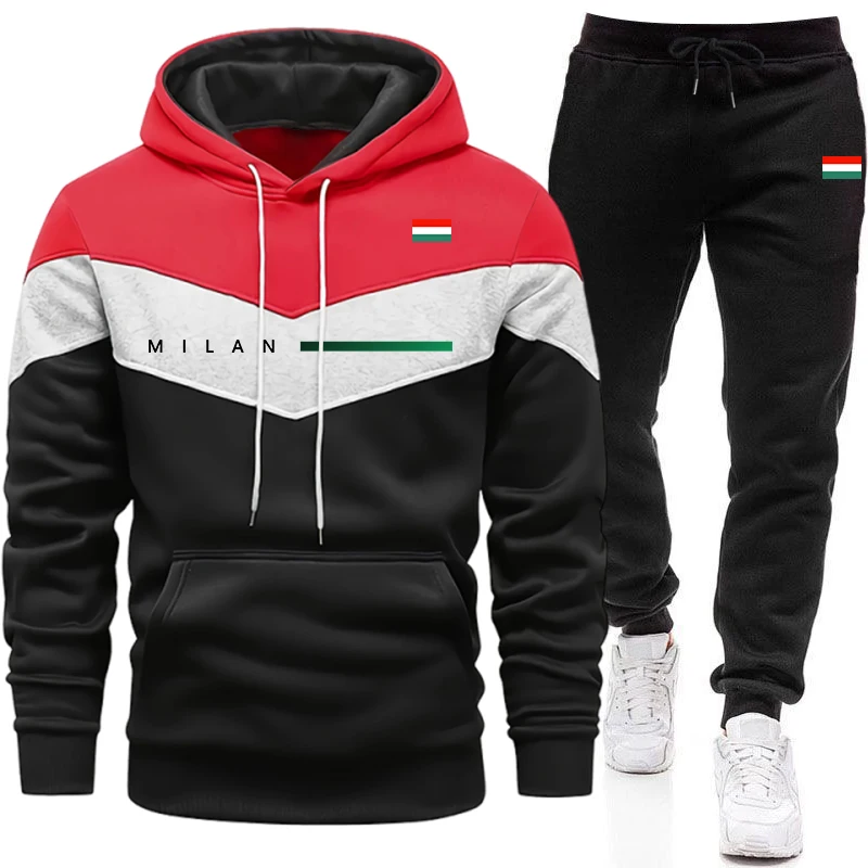Conjunto de Sudadera con Capuc - Men'S Fashion Hoodie reseña y precio