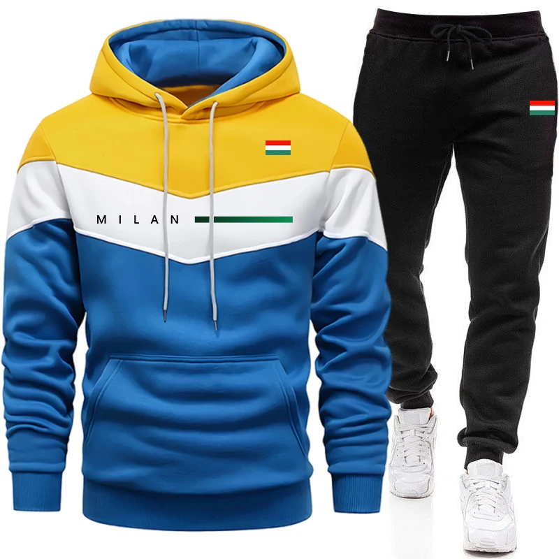 Conjunto de Sudadera con Capuc - Men'S Fashion Hoodie reseña y precio