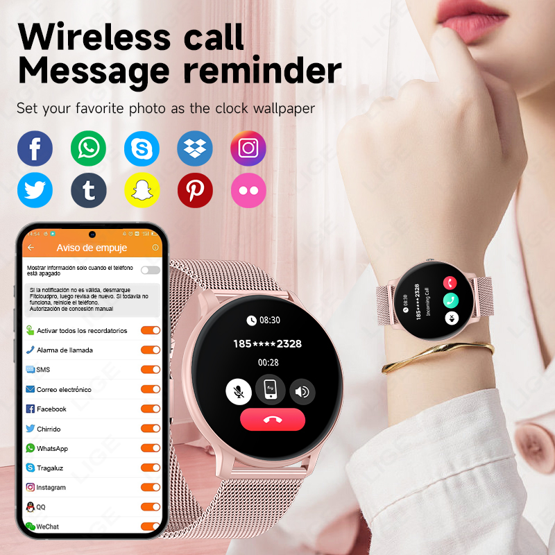 Reloj inteligente con llamadas - Men'S Fashion Week 2026 reseña y precio