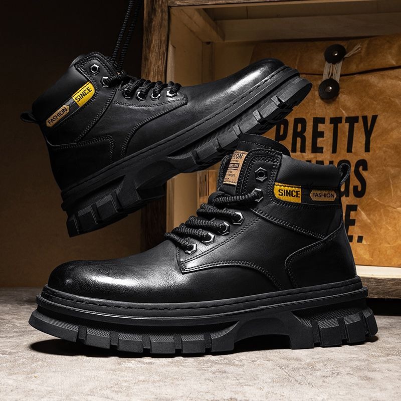 Botines de plataforma Vintage  - Fashion Men'S Boots reseña y precio