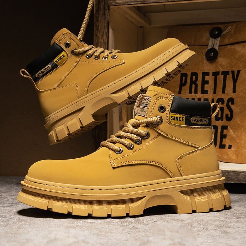 Botines de plataforma Vintage  - Fashion Men'S Boots reseña y precio