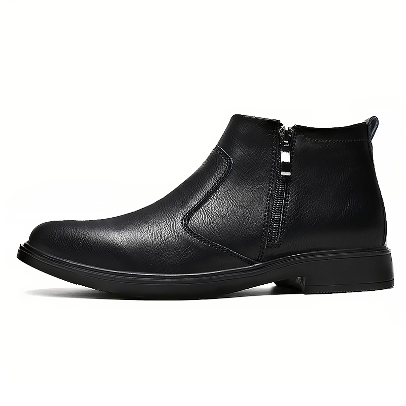 Zapatos de cuero de caña alta  - Fashion Men'S Boots reseña y precio