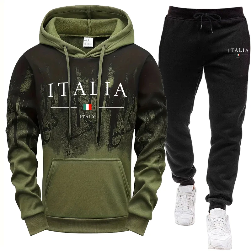 Conjunto Deportivo de Moda par - Men'S Fashion Hoodie reseña y precio