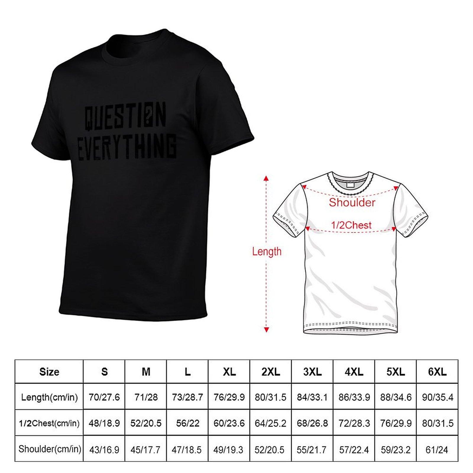 Camiseta con la frase “Pide ex - Men'S Fashion Questions reseña y precio