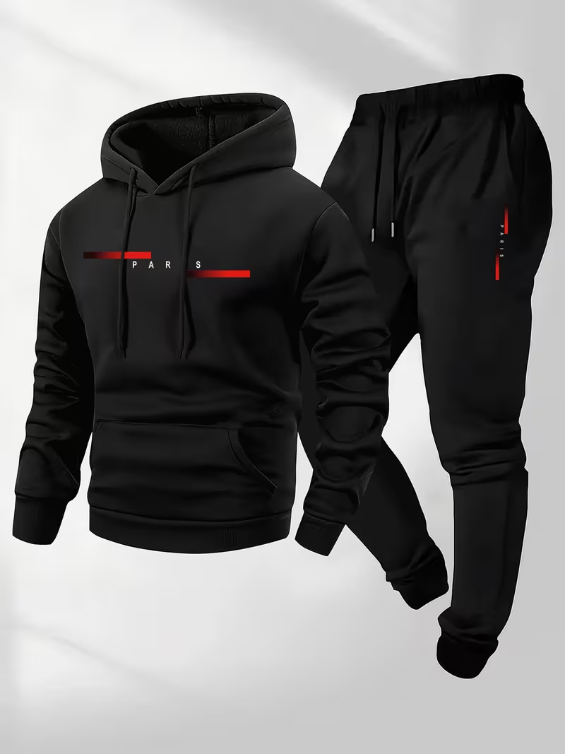 Conjunto de Sudadera con Capuc - Men'S Fashion Hoodie reseña y precio