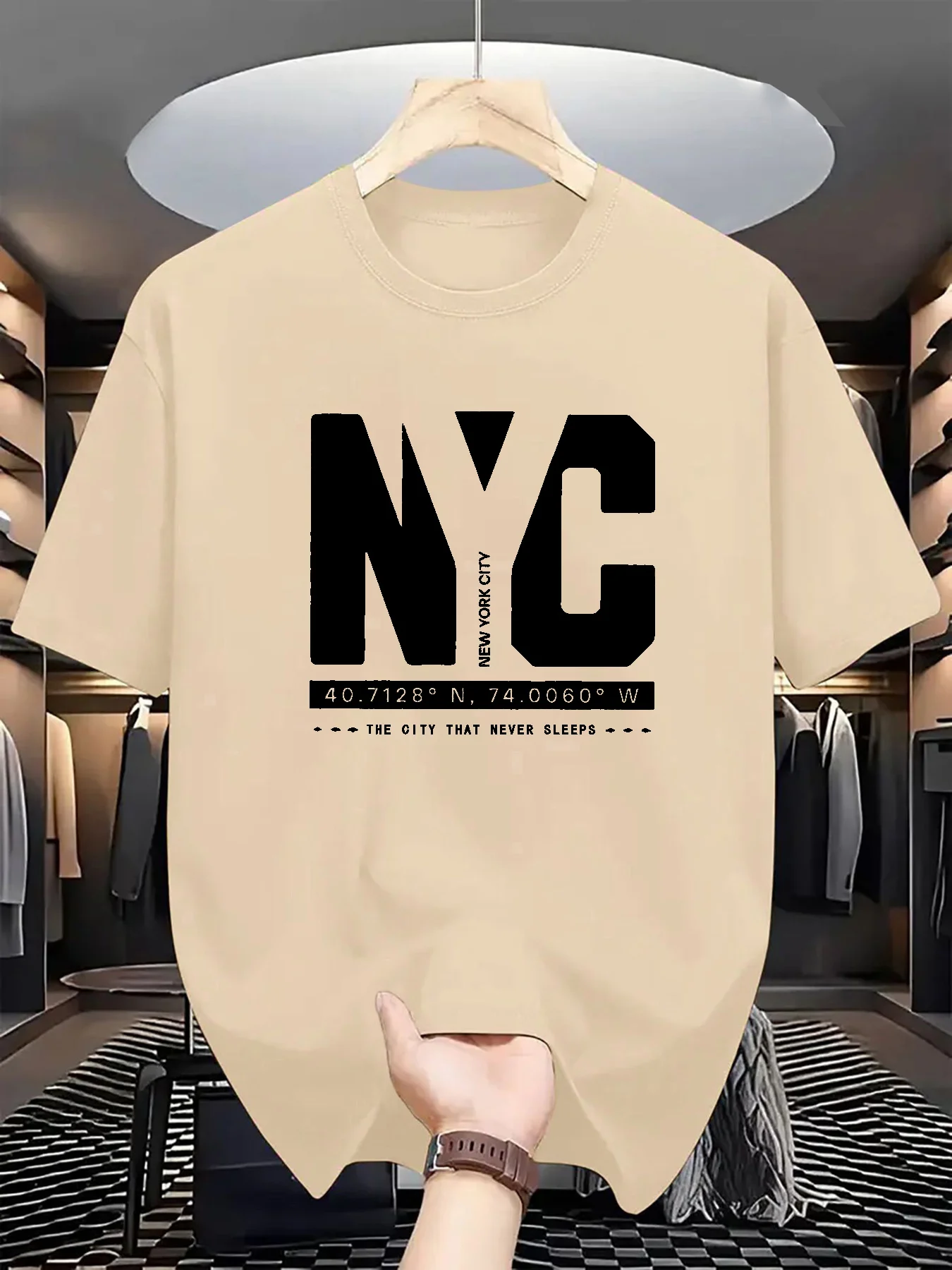 Camiseta de Verano para Hombre - York Men'S Fashion reseña y precio