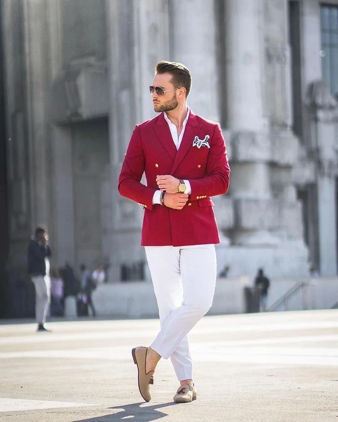 Traje de Hombre a la Moda, Cha - Mens Fashion Blazer reseña y precio