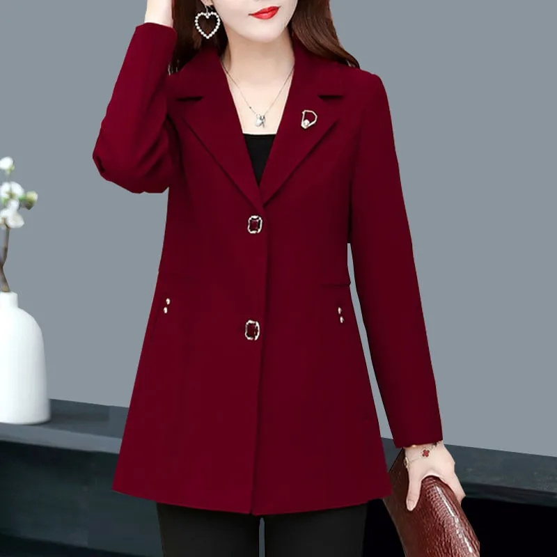 Abrigo de otoño corto 40 años  - Mens Fashion Blazer reseña y precio