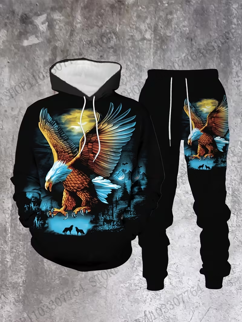 Conjunto de Sudadera y Pantaló - Men'S Fashion Hoodie reseña y precio