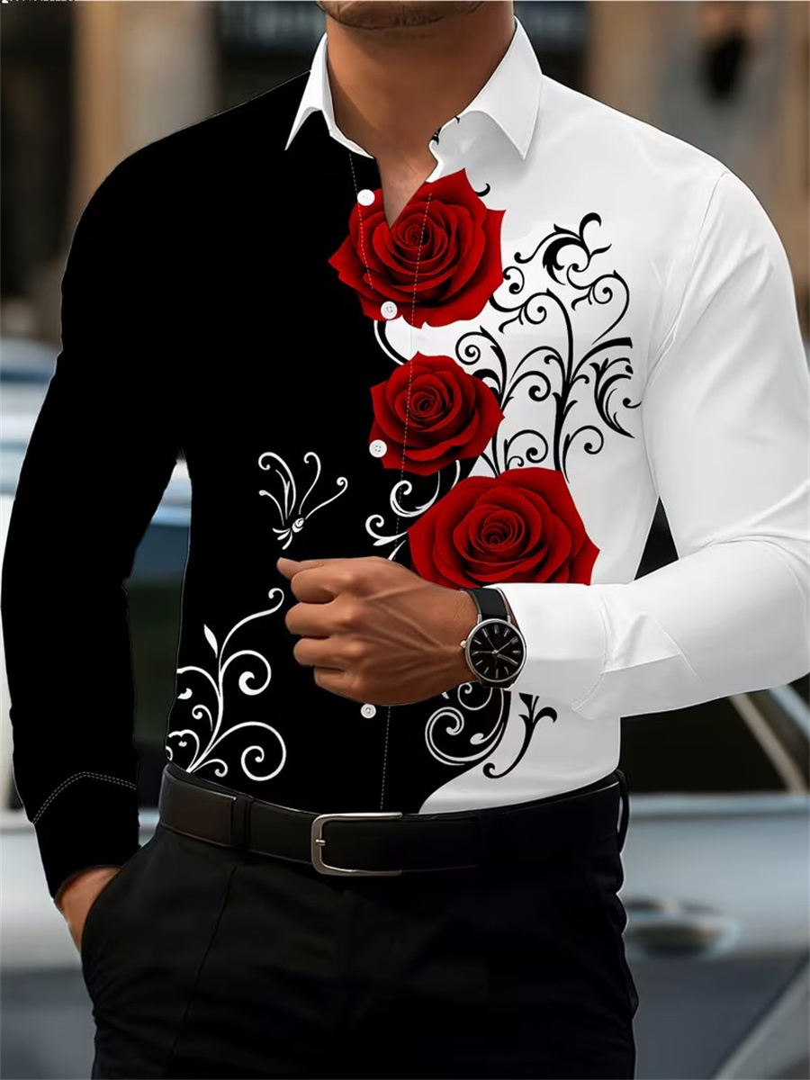 Camisa de Manga Larga con Esta - Men'S Fashion Advice reseña y precio