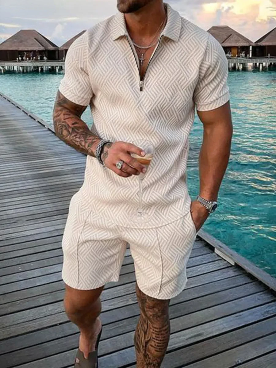 Conjunto de 2 Piezas de Verano - Mens Fashion Trend 2026 reseña y precio