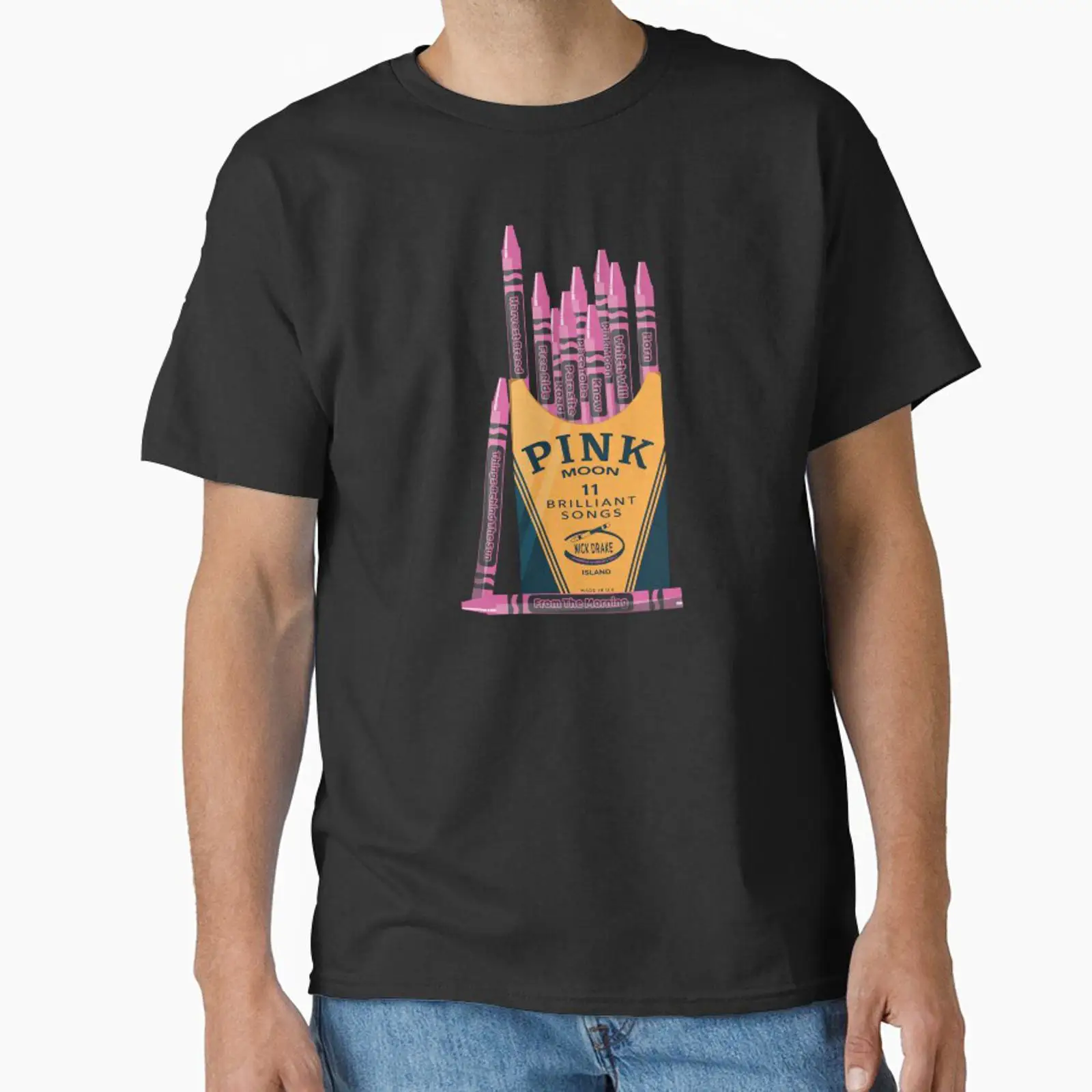 Camiseta clásica Nick Drake Pi - Men'S Fashion Pink Shirt reseña y precio
