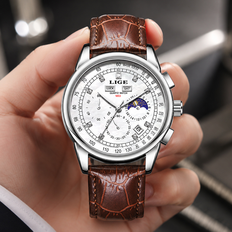 Reloj LIGE 2026 con fase lunar - Men'S Fashion Week 2026 reseña y precio