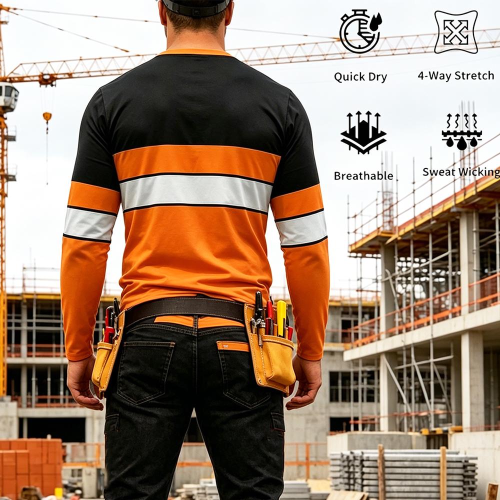 Camiseta de Trabajo a Rayas de - Men'S Fashion For Summer reseña y precio