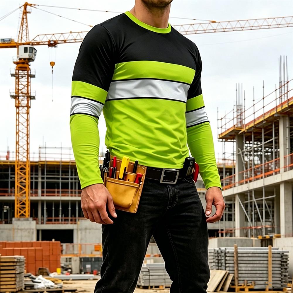 Camiseta de Trabajo a Rayas de - Men'S Fashion For Summer reseña y precio
